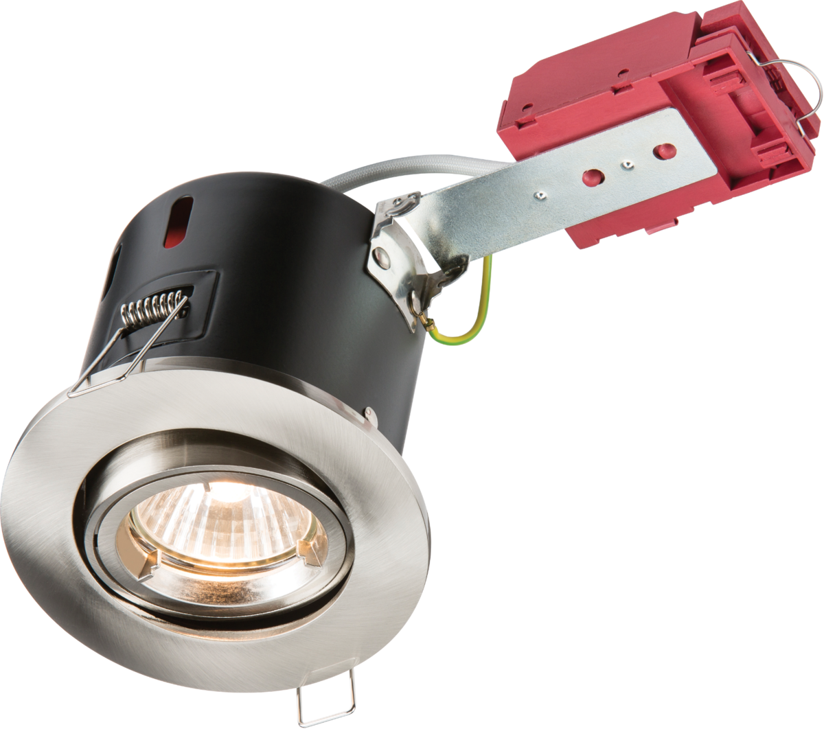 Knightsbridge IP20 Tilt GU10 IC Fire Rated Downlights VFRSGICCxx