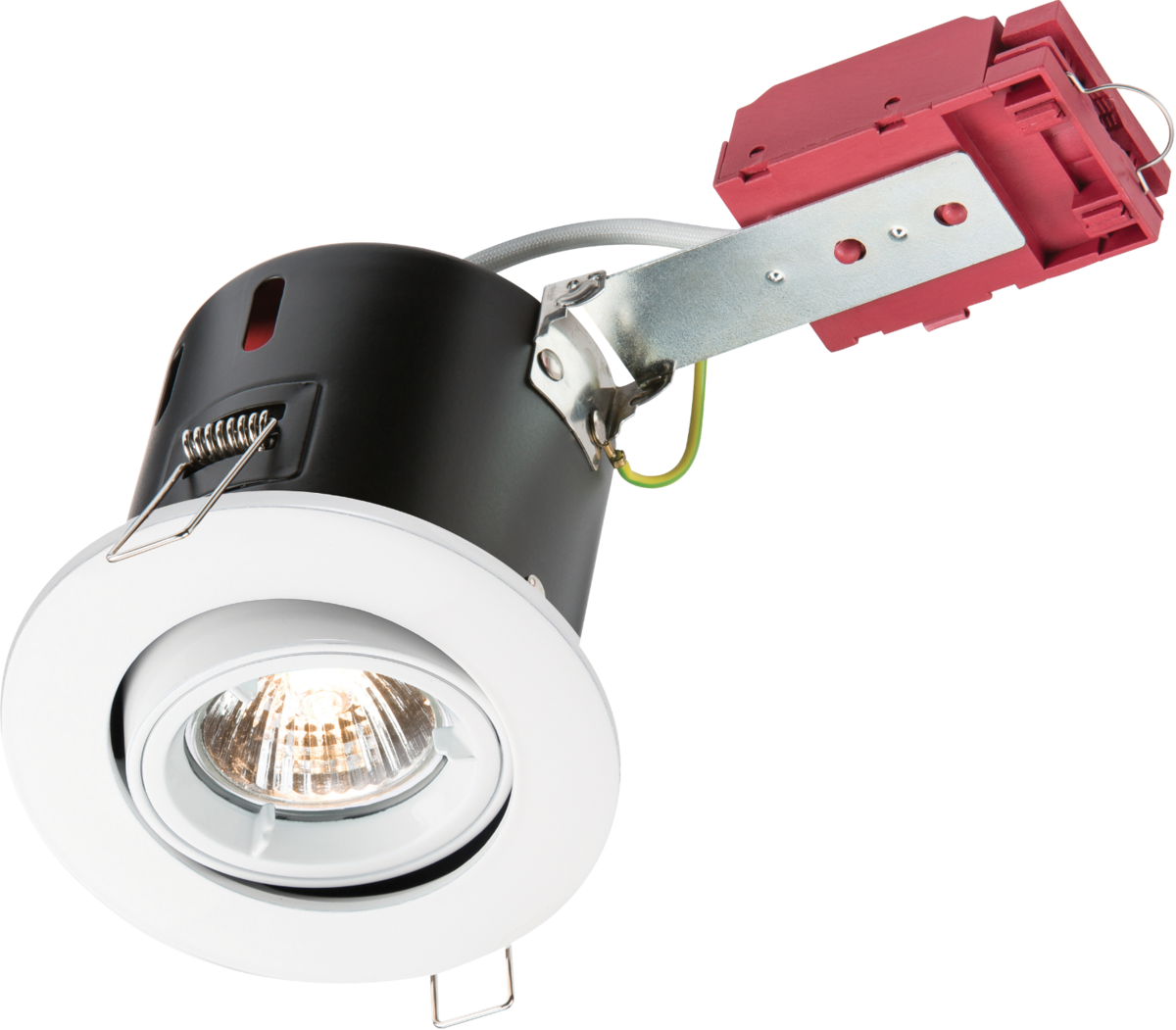 Knightsbridge IP20 Tilt GU10 IC Fire Rated Downlights VFRSGICCxx