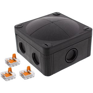 Wiska COMBI 407 with 3 x Wago 221 Terminals IP66 Junction Box