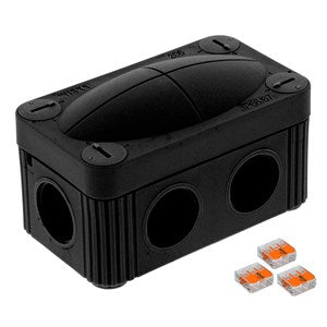 Wiska COMBI 206 with 3 x Wago 221 Terminals IP66 Junction Box