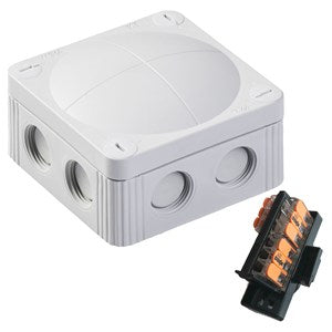Wiska COMBI 308 with 3 x Wago 221 Terminals IP66 Junction Box