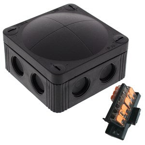 Wiska COMBI 308 with 3 x Wago 221 Terminals IP66 Junction Box