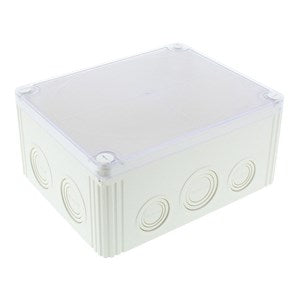 Wiska COMBI 1610 EMPTY CLEAR LID IP66 Junction Box