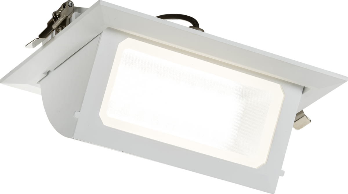 Knightsbridge SARA IP20 30/35/40W Tri Wattage & CCT LED DALI Wallwasher SA3040RWDALI