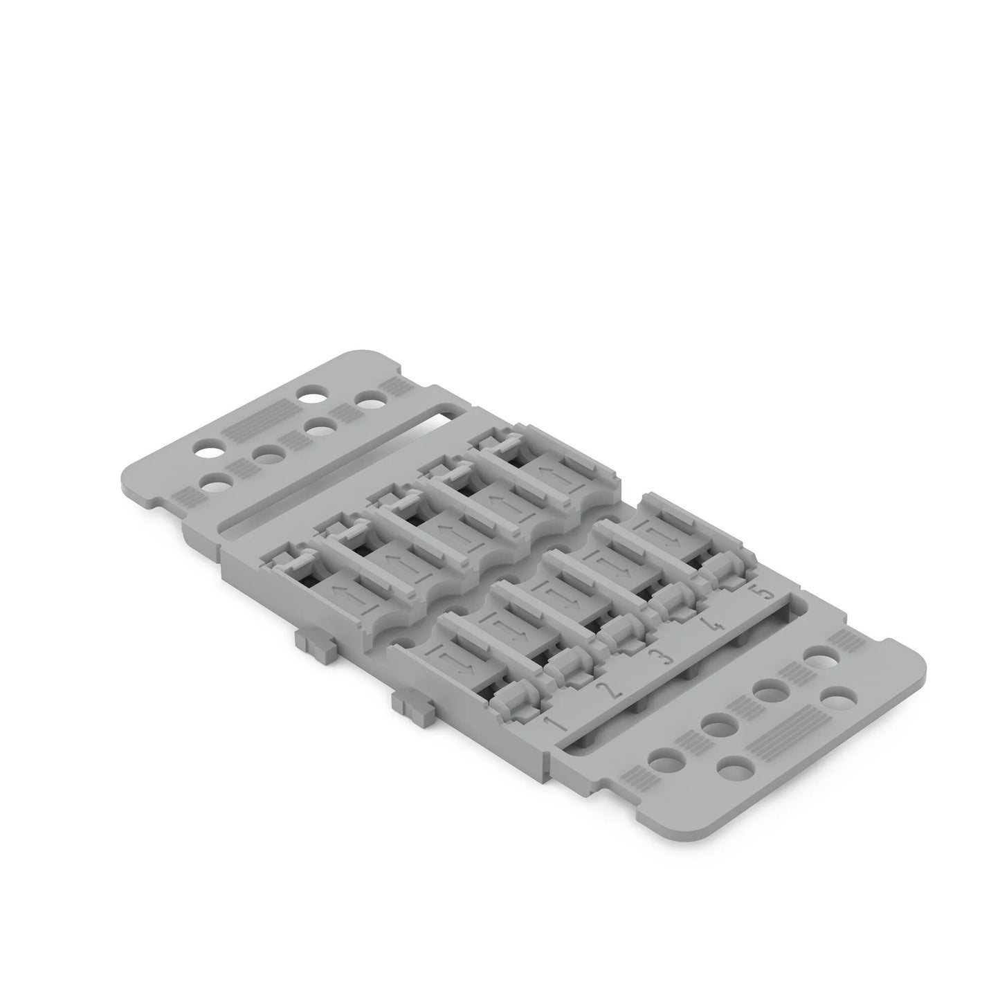 Wago 5 Way Mounting Carrier for Inline Splicing Connector 221-2505