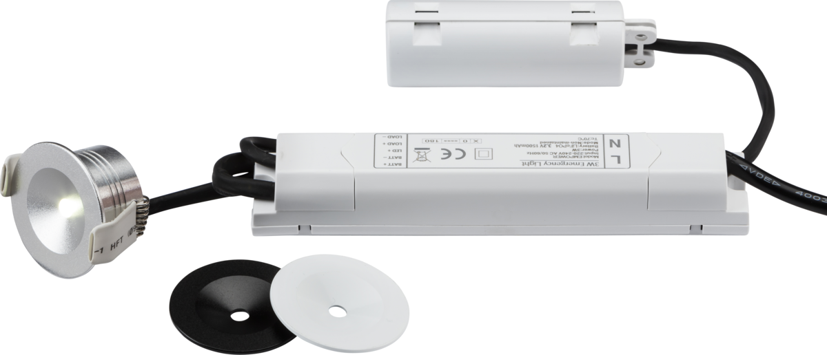 Knightsbridge IP20 3W LED Emergency Downlight EMPOWER3