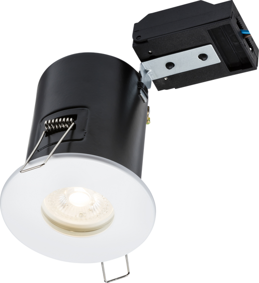 Knightsbridge IP65 Fixed GU10 Fire Rated Downlights VFCFIPxx