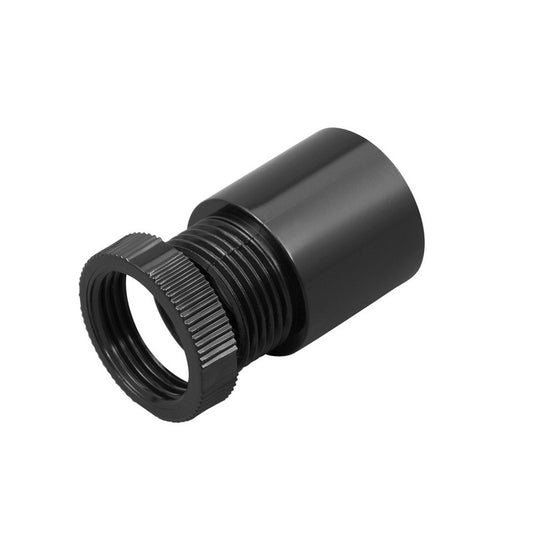 Bendex 20mm Black Male Adaptor with Lock Ring A20LRBK