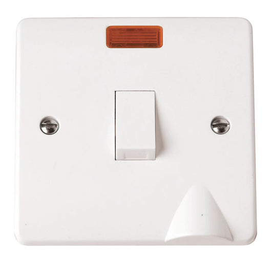 Click Mode 20A DP Switch with Neon & Flex Outlet CMA023