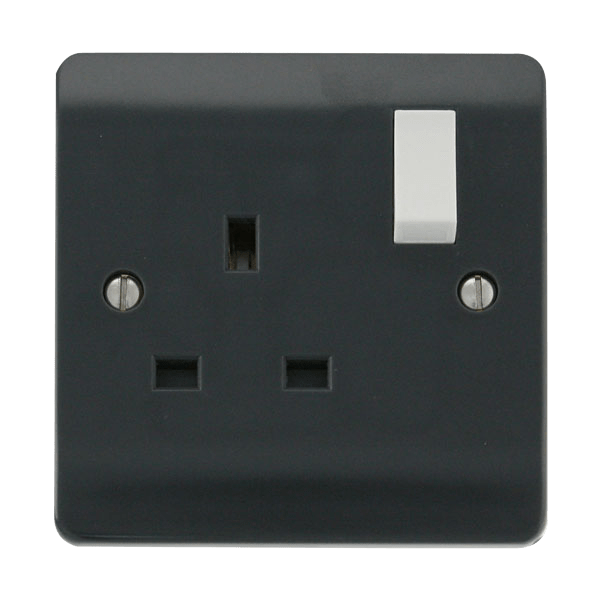 Click Part M 1 Gang 13A DP Switched Socket CMA035AG