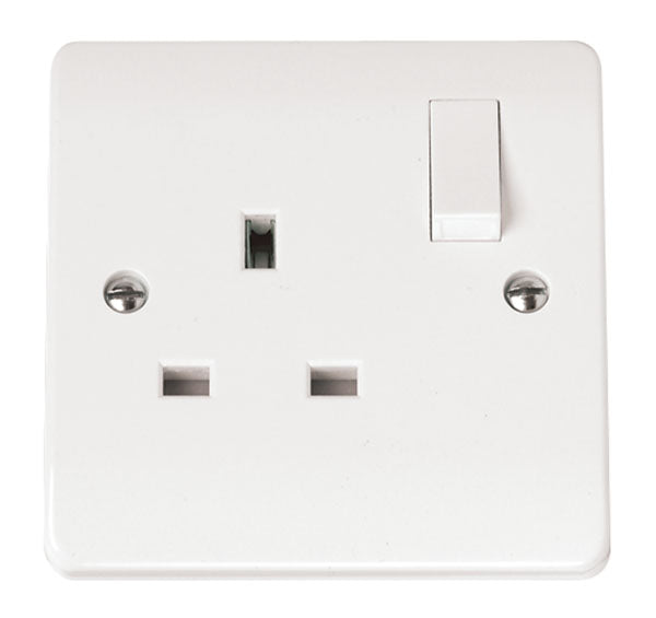 Click Mode 1 Gang 13A DP Switched Socket Twin Earth Terminals CMA635