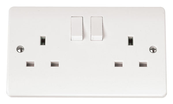 Click Mode 2 Gang 13A DP Switched Socket CMA036