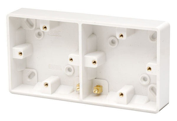 Click Mode Dual 29mm Pattess Back Box CMA089
