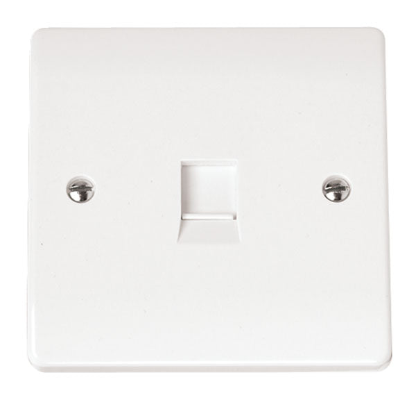 Click Mode Single RJ11 Socket Outlet CMA115