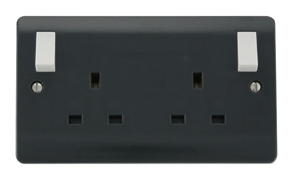 Click Part M 2 Gang 13A DP Switched Socket CMA836AG