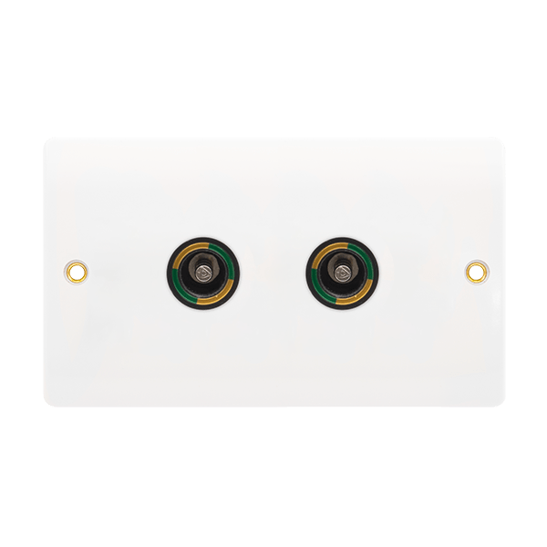 Click Mode 2 Gang Supplementary Equipotential Bonding Connection Point Plate CMAECP2