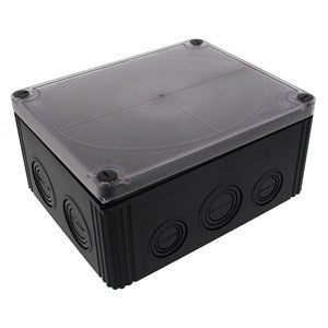 Wiska COMBI 1610 EMPTY CLEAR LID IP66 Junction Box