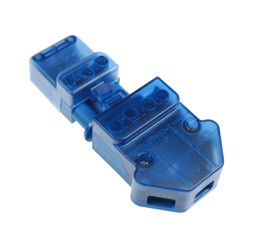 Click Flow 250V 20A 3 Pin Complete Connector (Screw Down Cord Grip) CT102C