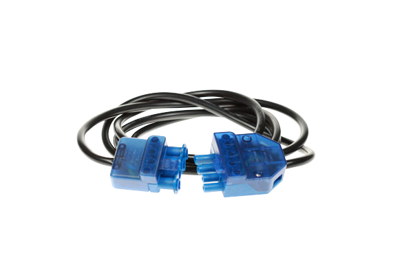 Click Flow 6A 4 Pin 0.75mm Male to Female Extension Cable PVC 2M CT802