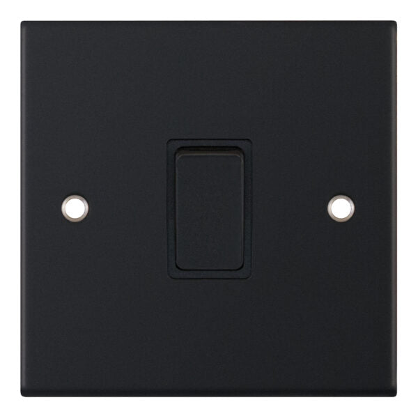 Selectric 5M 20A DP Switch Matt Black DSL11-15