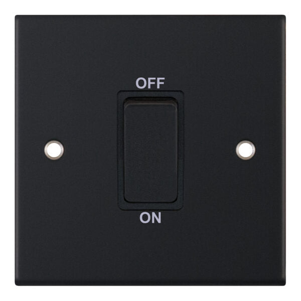 Selectric 5M 45A DP Switch Matt Black DSL11-47