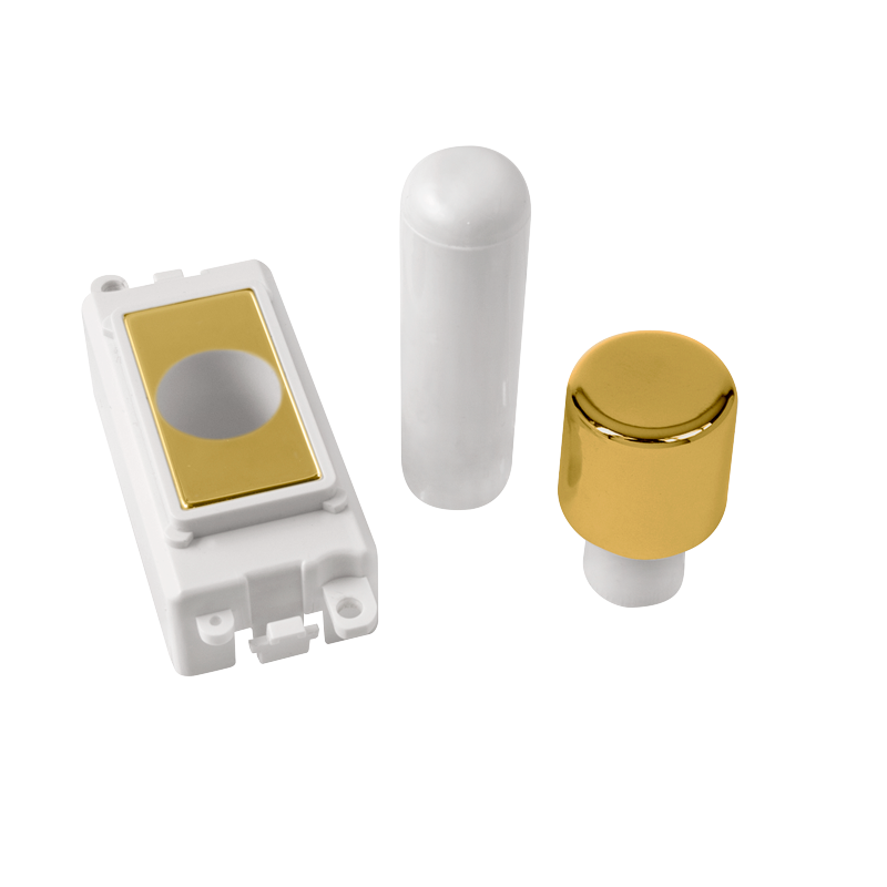Click Gird Pro 1 Mod Dimmer Mounting Kit White Insert GM050PWxx