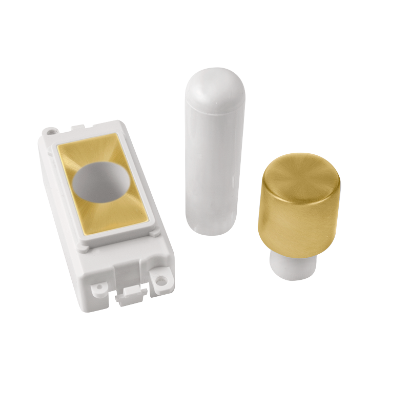 Click Gird Pro 1 Mod Dimmer Mounting Kit White Insert GM050PWxx