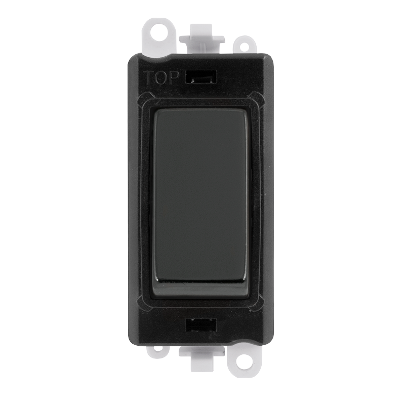 Click Gird Pro 20AX DP Black Insert Switch Module GM2018BKxx