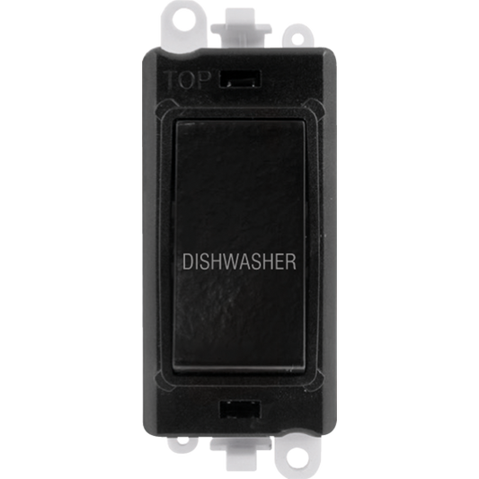 Click Gird Pro 20AX DP DISHWASHER Black Insert Switch Module GM2018BKxx-DW