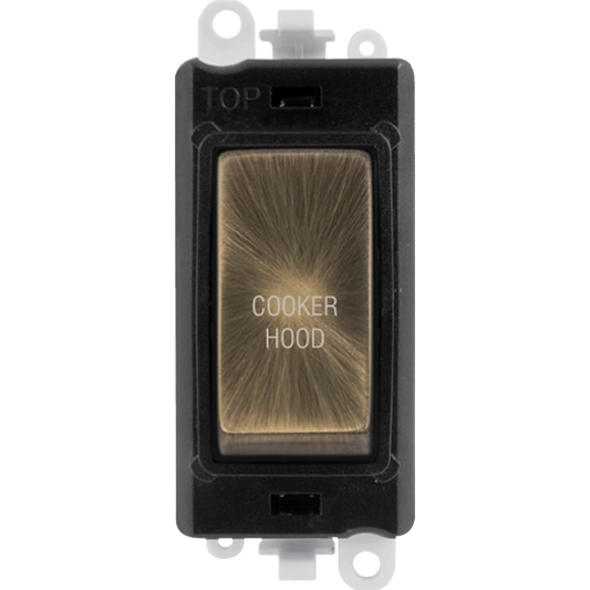 Click Gird Pro 20AX DP COOKER HOOD Black Insert Switch Module GM2018BKxx-CH