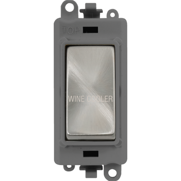 Click Gird Pro 20AX DP WINE COOLER Grey Insert Switch Module GM2018GYxx-WC