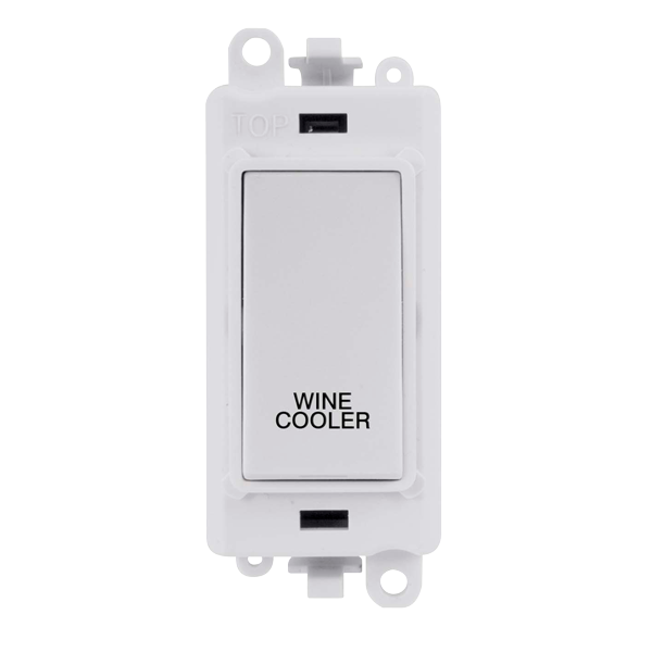Click Gird Pro 20AX DP WINE COOLER White Insert Switch Module GM2018PWxx-WC