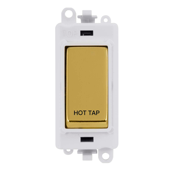 Click Gird Pro 20AX DP HOT TAP White Insert Switch Module GM2018PWxx-HT