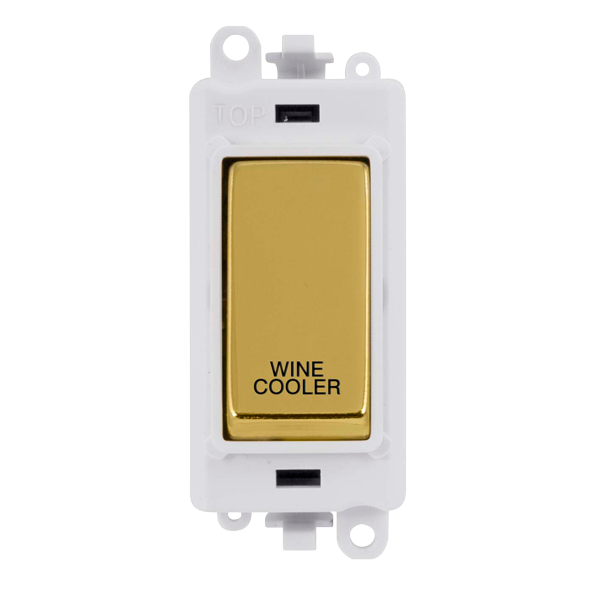 Click Gird Pro 20AX DP WINE COOLER White Insert Switch Module GM2018PWxx-WC