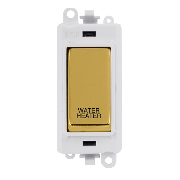 Click Gird Pro 20AX DP WATER HEATER White Insert Switch Module GM2018PWxx-WH