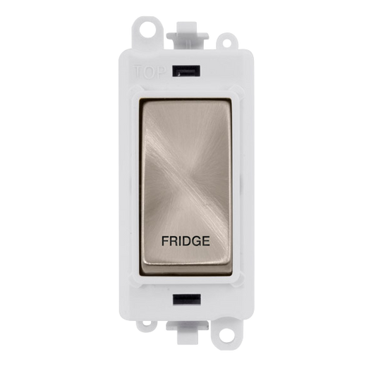 Click Gird Pro 20AX DP FRIDGE White Insert Switch Module GM2018PWxx-FD