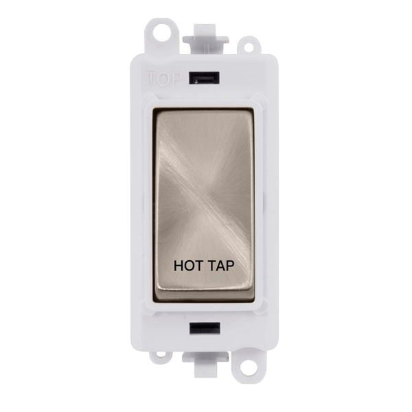 Click Gird Pro 20AX DP HOT TAP White Insert Switch Module GM2018PWxx-HT