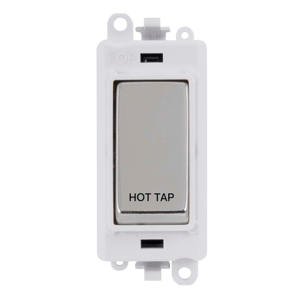 Click Gird Pro 20AX DP HOT TAP White Insert Switch Module GM2018PWxx-HT