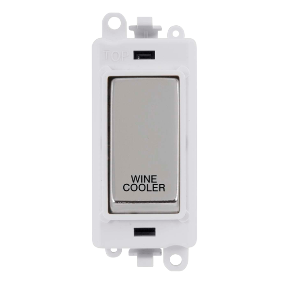 Click Gird Pro 20AX DP WINE COOLER White Insert Switch Module GM2018PWxx-WC