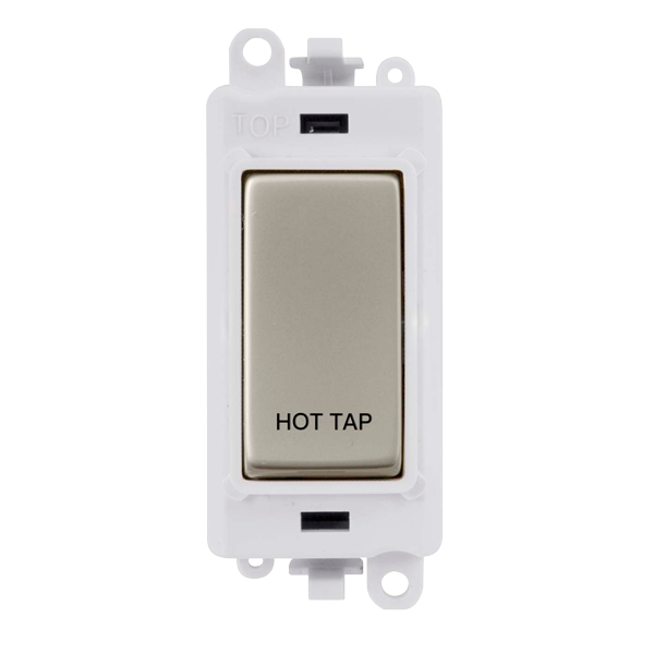 Click Gird Pro 20AX DP HOT TAP White Insert Switch Module GM2018PWxx-HT