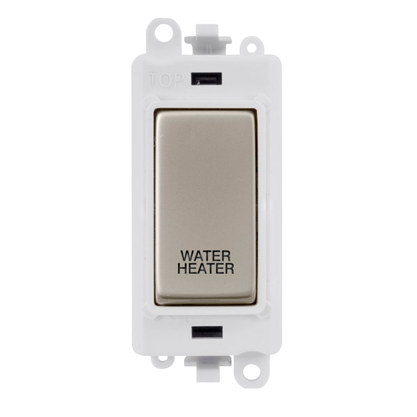 Click Gird Pro 20AX DP WATER HEATER White Insert Switch Module GM2018PWxx-WH