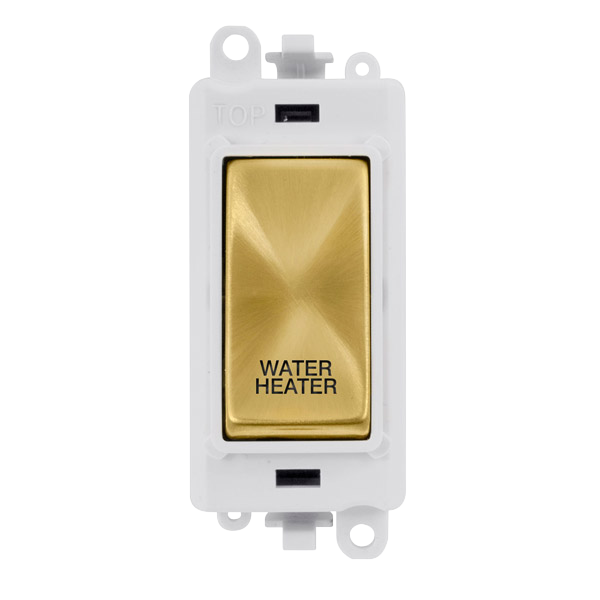 Click Gird Pro 20AX DP WATER HEATER White Insert Switch Module GM2018PWxx-WH