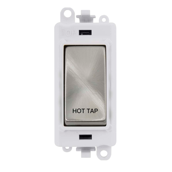 Click Gird Pro 20AX DP HOT TAP White Insert Switch Module GM2018PWxx-HT