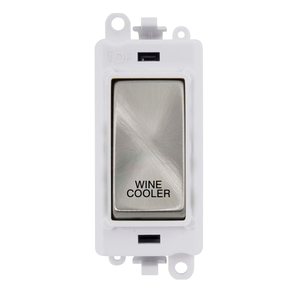 Click Gird Pro 20AX DP WINE COOLER White Insert Switch Module GM2018PWxx-WC