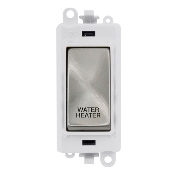 Click Gird Pro 20AX DP WATER HEATER White Insert Switch Module GM2018PWxx-WH