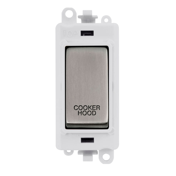 Click Gird Pro 20AX DP COOKER HOOD White Insert Switch Module GM2018PWxx-CH