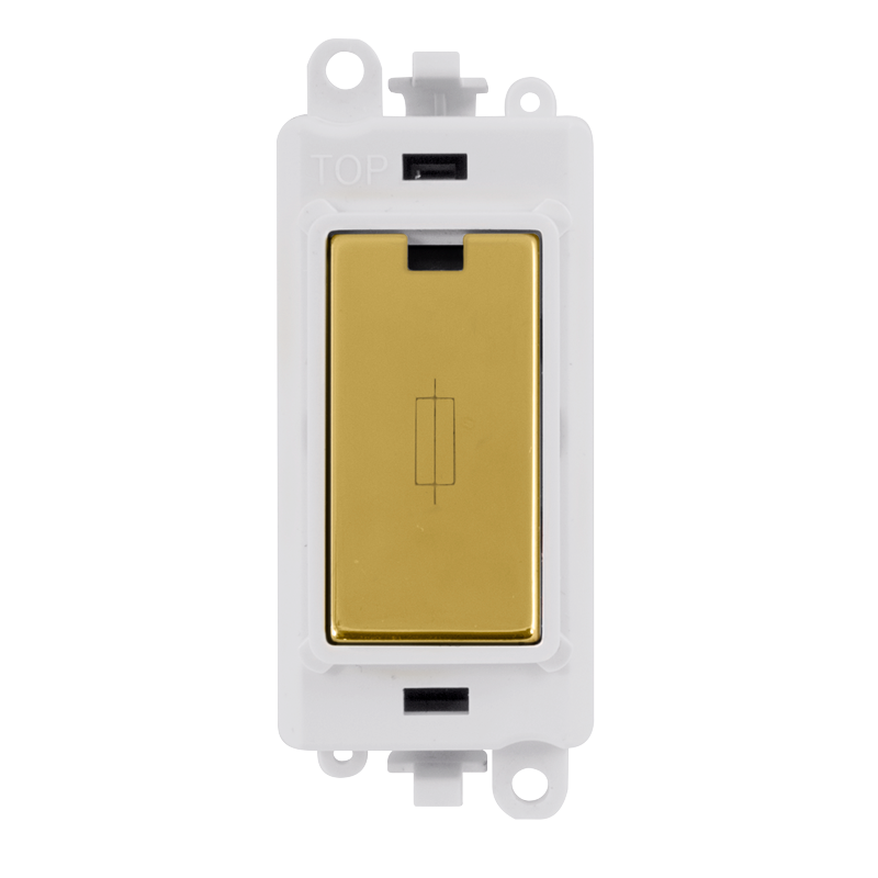 Click Gird Pro 13A Fused White Insert Module GM2047PWxx