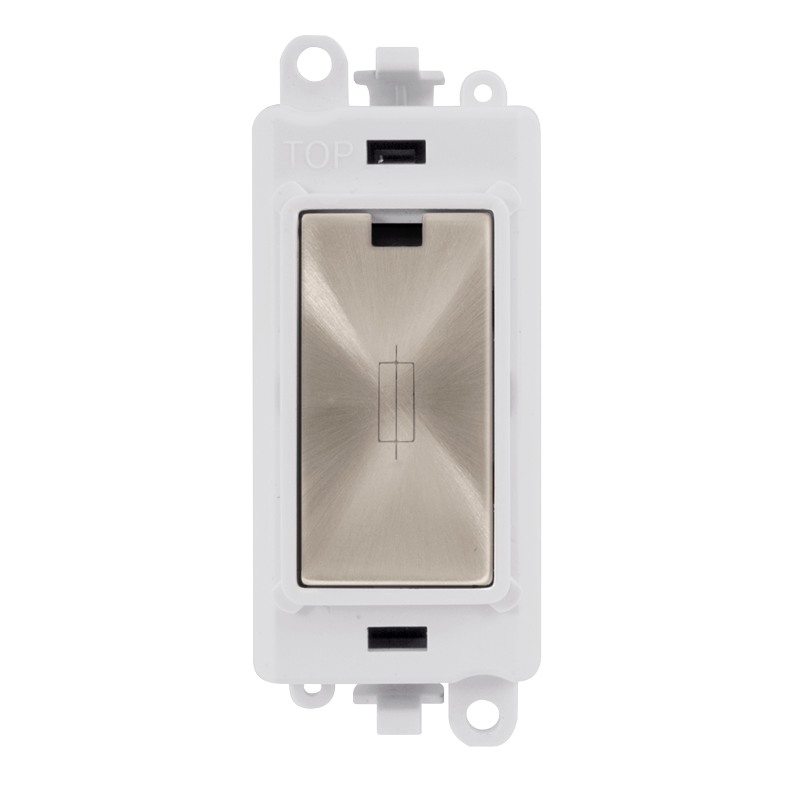 Click Gird Pro 13A Fused White Insert Module GM2047PWxx