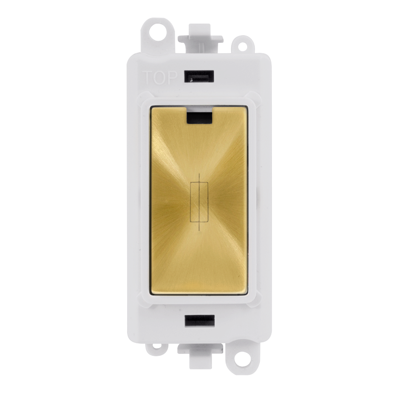 Click Gird Pro 13A Fused White Insert Module GM2047PWxx
