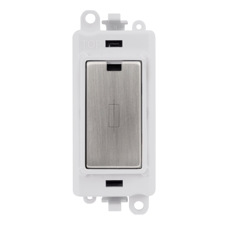 Click Gird Pro 13A Fused White Insert Module GM2047PWxx